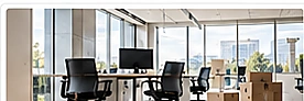 Büro für Firmenumzug